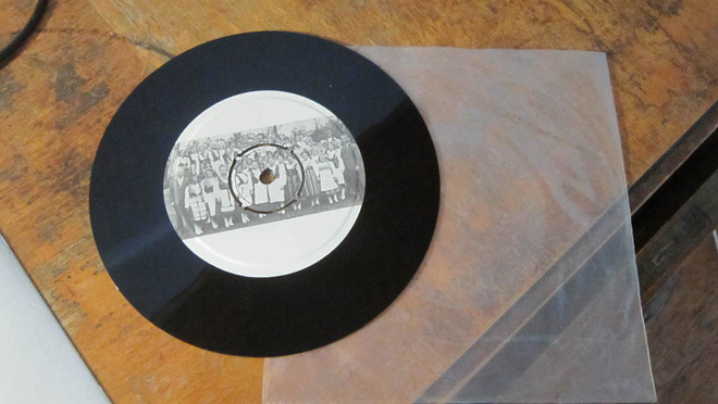 7" Teuvo Laine – Finlandia-Hymni / Karjalaisen Laulu
