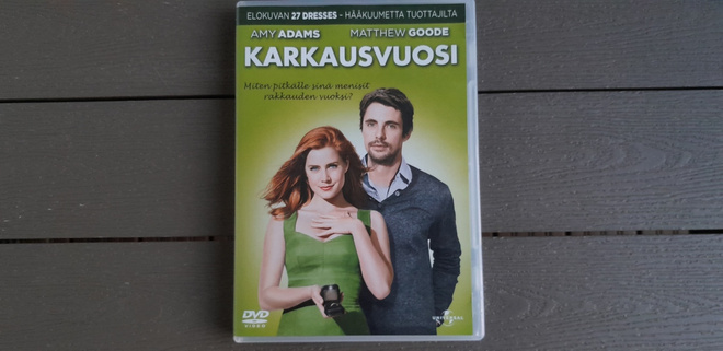 DVD: Karkausvuosi (Amy Adams, Matthew Goode 2009)