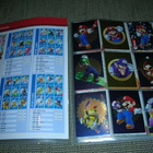 Panini Super Mario trading card keräilykansio ja kortteja - pikkukuva 2