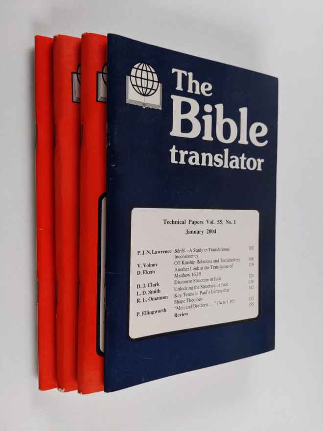 Euan Fry : The bible translator - Technical papers vol. 5...