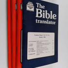 Euan Fry : The bible translator - Technical papers vol. 5... - pikkukuva 1