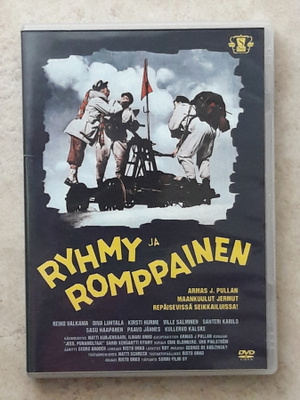 Ryhmy ja Romppainen, DVD. Reino Valkama
