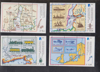 FIN 88 Postituoreet blokit.