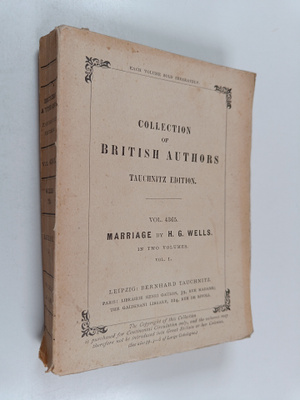 H. G. Wells : Collection of british authors Vol. 4365 : M...