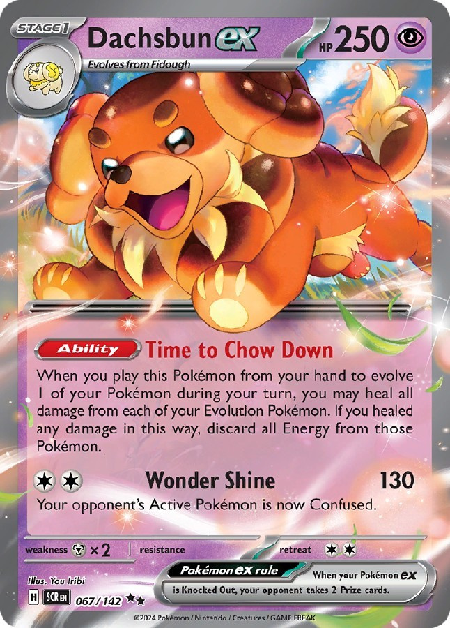 Dachsbun ex 067/142 - Stellar Crown - NM/M