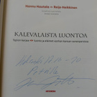 Hannu Hautala Kalevalaista luontoa omistuskirjoitus/nimikirj - pikkukuva 2