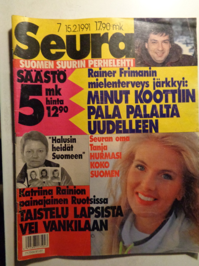 Seura lehti Nro 7/1991 (2.4)