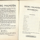 1957 Georg Malmstenin - Ikivihreitä lauluvihko no. 2 - pikkukuva 3