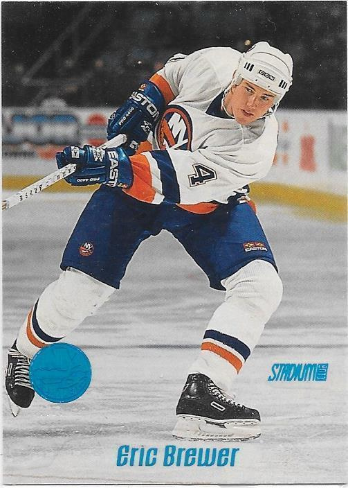 99-00 Stadium Club #110 Eric Brewer New York Islanders