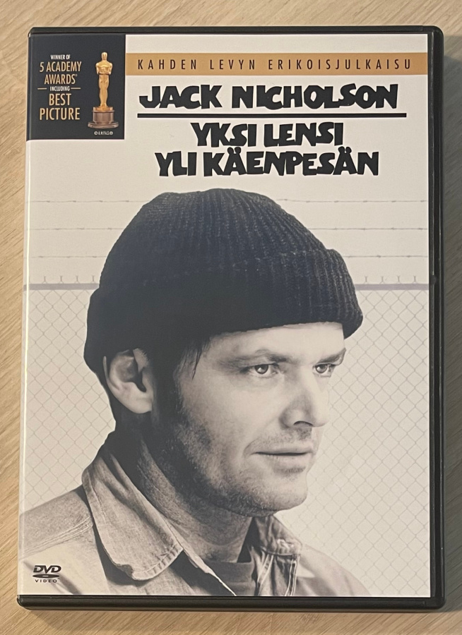 Yksi lensi yli käenpesän (1975) Jack Nicholson (2DVD)