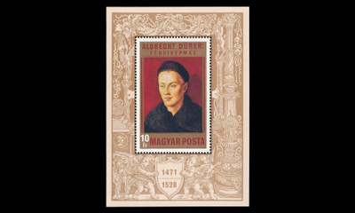 Unkari 2663BL81 ** Maalaus Hans Dürer (1971)