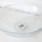 Iso salaattikulho Paisley-kuvio 25 cm kierrätyslasia - pikkukuva 1