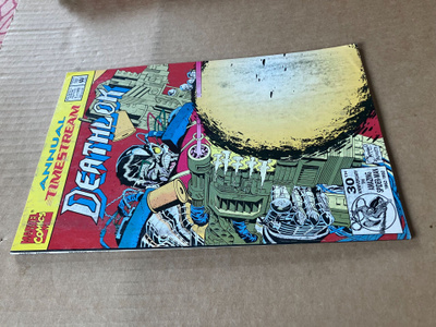MARVEL DEATHLOK ANNUAL 1/1992 HYVÄ