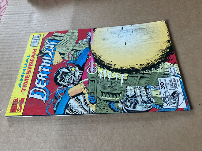 MARVEL DEATHLOK ANNUAL 1/1992 HYVÄ