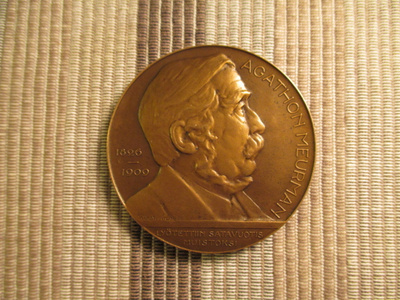Agathon Meurman mitali 1926 /Emil Wikström 1926.