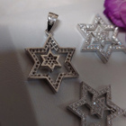 Säihkyvä 925 hopeinen tähtikorusetti. Uusi. IceSilver - pikkukuva 3