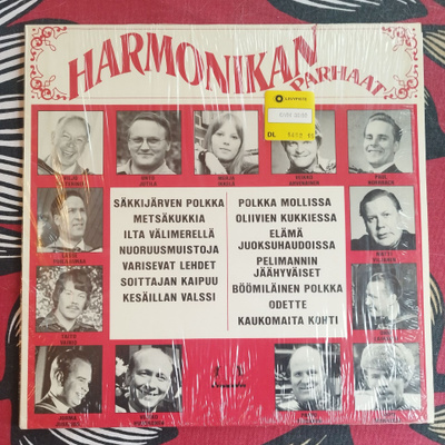 Vinyyli-LP "Harmonikan parhaat"