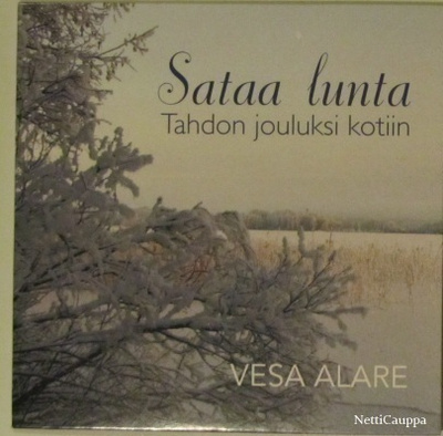 Vesa Alare • Sataa lunta / Tahdon jouluksi kotiin CDr-Single