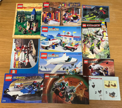 Lego vanhoja ohjeita 7