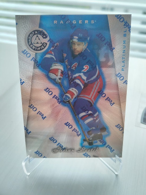 1997-98 Pinnacle Totally Platinum Blue Brian Leetch \3099