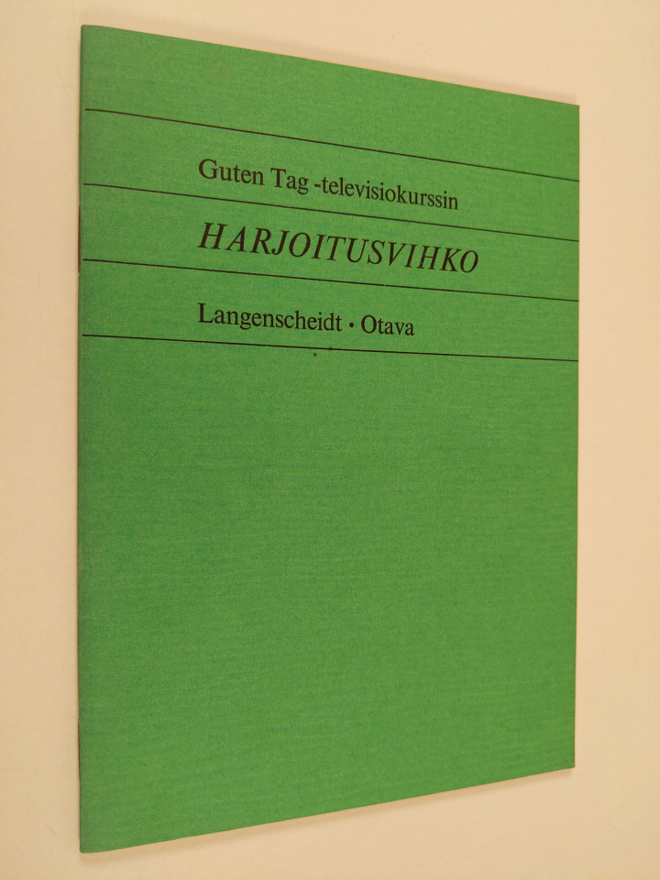Guten tag-televisiokurssin harjoitusvihko