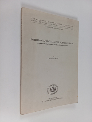 Iiro Kajanto : Porthan and classical scholarship: a study...