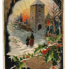 Vanha kortti, kirkkoon, vuodelta 1914 - pikkukuva 1