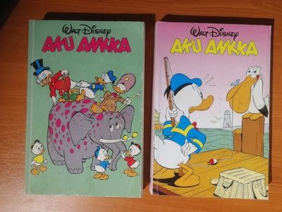 Aku Ankka neljännesvuosikerta, 1989 ( kaikki osat )