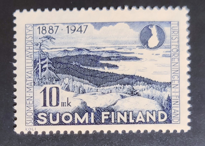 1947 Matkailijayhdistys 10 mk **