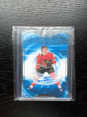 2023-24 UD SPx Finite Rookies auto #FDC70 Connor Bedard 1/1