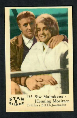 Keräilykuva - Siw Malmkvist - H Moritzen Star E Bilder 133