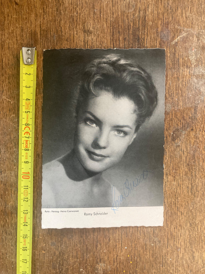 ROMY SCHNEIDER, SIGNEERAUS?
