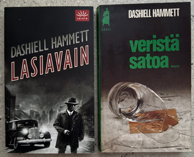 [Kirja] 2 x DASHIELL HAMMETT