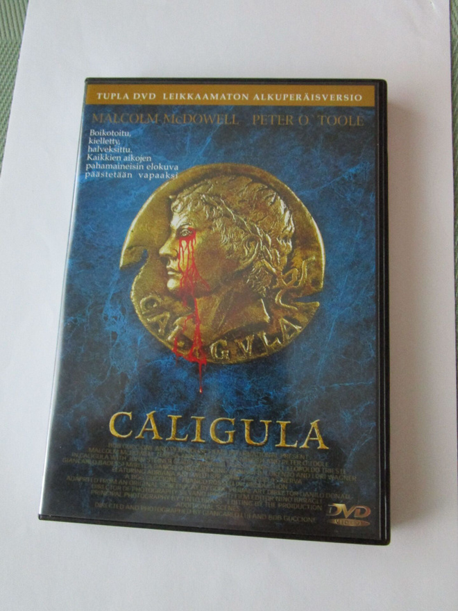 Caligula, tupla DVD, leikkaamaton alkuperäisversio