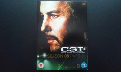 DVD: CSI 8 kausi, jaksot 1-8 3xDVD (2008)
