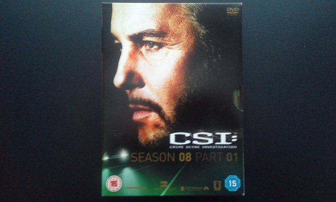 DVD: CSI 8 kausi, jaksot 1-8 3xDVD (2008)