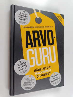 Karo Hämäläinen : Arvoguru : näin löydät halvimmat osakkeet