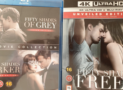 FIFTY SHADES BLU-RAY