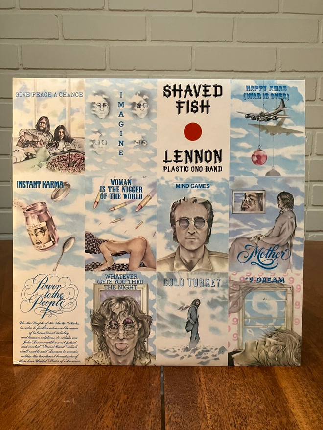 Lennon / Plastic Ono Band - Shaved fish LP