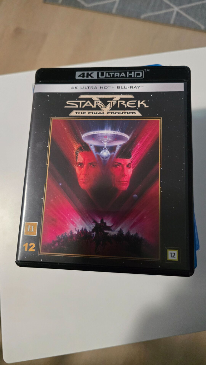 Star trek 5 : the final frontier. 4k uhd & blu-ray