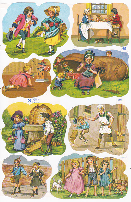 MLP 1639 Kenkätalon Lapset Kiiltokuva-arkki