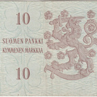 10 Markkaa 1963 Litt.A A-tähti, kl.4 - pikkukuva 2