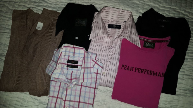Vaatepaketti XL  Peak Performance, Zara  ym