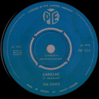 THE KINKS: Cadillac / I'm a lover not a fighter - pikkukuva 2