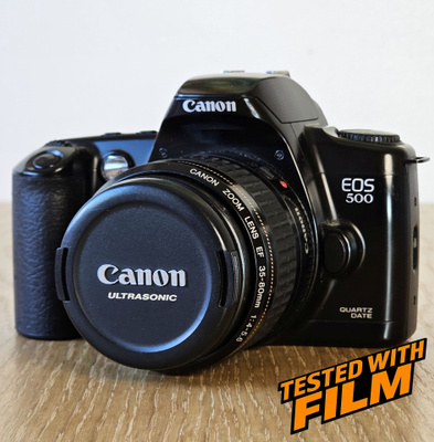 == Canon EOS 500 ja Canon EF 35-80mm f/4-5.6 -objektiivi