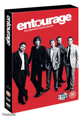 Entourage - Kausi 4 (3xDVD) ALE!