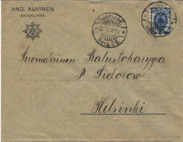 FIRMAKUORI AND.AUVINEN SAVOLLINNA +POSTILJ S-E