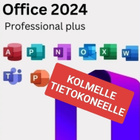 3:lle PC:lle Office 2024 Pro Plus SUOMI (UUSIN VERSIO) - pikkukuva 1