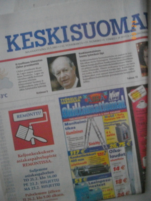 Kesisuomalainen 25.2.2002 (27.5)