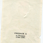 ALE - EO 8043 - Historiallinen nelkku Fredrik II av Preussen - pikkukuva 2